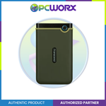 Transcend StoreJet TS2TSJ25M3G 2TB Portable Hard Drive (Military Green)