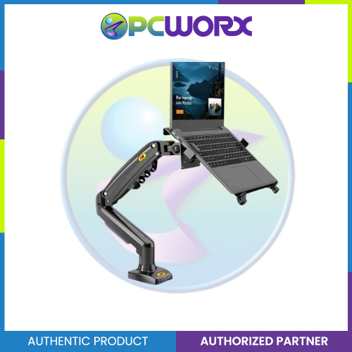 North Bayou FP-2 10"-17" Laptop Stand Bracket - NB North Bayou Laptop Mount Bracket Laptop Tray FP-2 (Fits Display 10"-17")  | Laptop Bracket | Laptop Mount Holder | Laptop Bracket