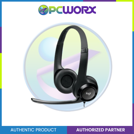 Logitech H390 Stereo Headset USB with Mic