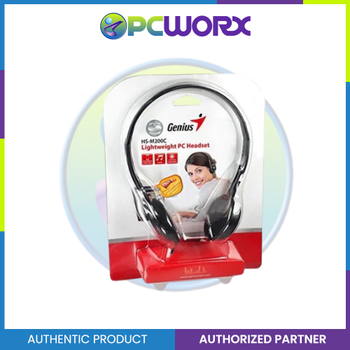 Genius HS-M200C Headset Single Jack