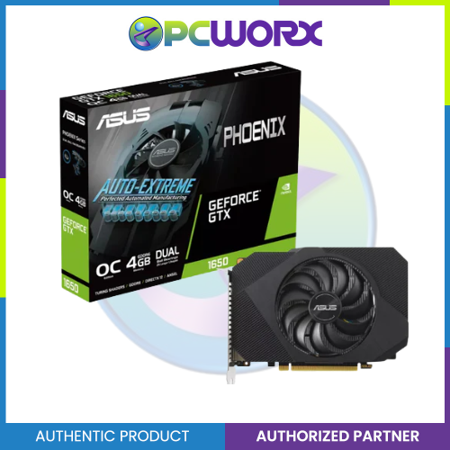 Asus NVIDIA® GeForce® GTX 1650 OC 4GB Graphic Card – PCWORX
