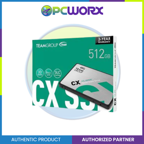 Team Group Classic CX2 T253X6512G0C101 512GB 2.5" Sata III SSD