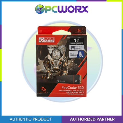 Seagate ZP1000GM3A023 1TB Firecuda 530 Heatsink PCIe Gen4 NVMe SSD | Seagate 1TB SSD Heatsink - Seagate SSD - Solid State Drive