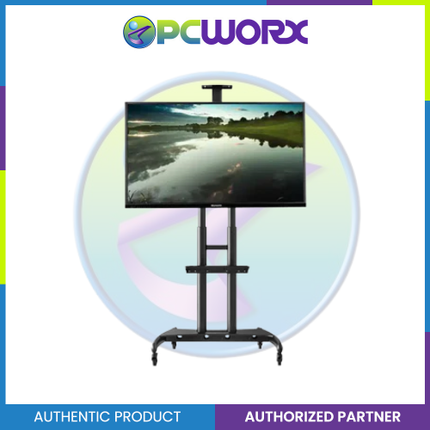 North Bayou NB-AVA1800-70-1P 55"-90" Inch TV Cart Mount | TV Stand | 55"-90" Inch TV Stand Cart | TV Floor Stand