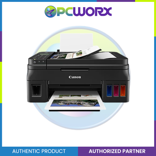 Canon PIXMA G4010/G4770 Refillable Ink Tank Wireless All-In-One with Fax for High Volume Printing