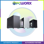 Tecware Fusion +120mm fan ITX/mATX Steel Panel Case