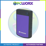 Transcend TS2TSJ25H3P 2TB Shockproof Portable Hard Drive Purple