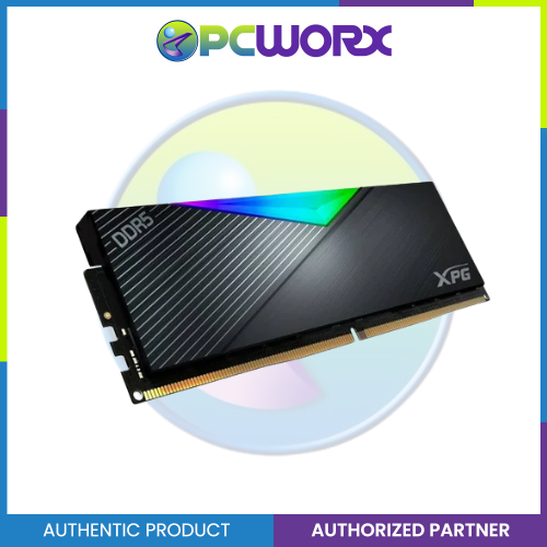 Adata ADAX5U6000-C3016G-DCLARBK-BOX XPG LANCER RGB DDR5 6000Mhz 32GB (2x16GB) W/Heatsink | Adata 32GB DDR5 RGB RAM - 32GB RAM
