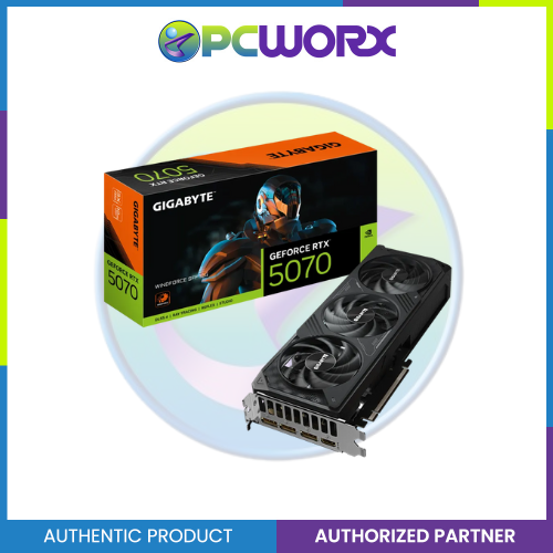 Gigabyte NVIDIA® GeForce RTX™5070 GV-N5070WF3-12GD WINDFORCE SFF 12G GDDR7 GPU