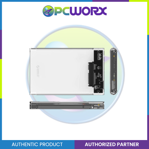 Orico 2139U3-CR-EP 2.5 inch Transparent USB 3.0 Hard Drive Enclosure