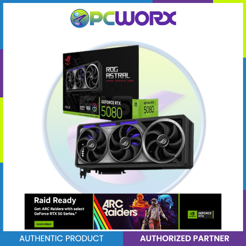 ASUS NVIDIA® GeForce RTX™ 5080 ROG ASTRAL Gaming OC 16GB GDDR7 GPU