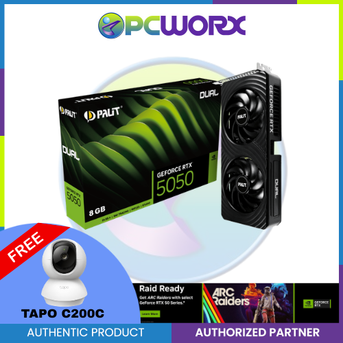 Palit NE65050019P1-GB2070D RTX5050 DUAL 8GB GDDR6 128bit GPU