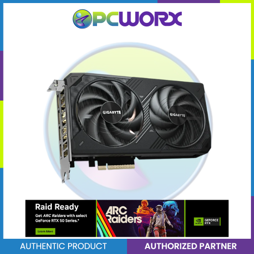 GIGABYTE NVIDIA® GeForce RTX™ 5060 Ti WINDFORCE OC 16GB GDDR7 GPU