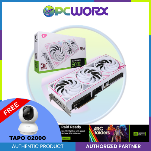 Colorful NVIDIA® GeForce RTX™ 5080 iGame Ultra OC-V 16GB GDDR7 White (PRE-ORDER 30 DAYS)