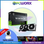 MSI NVIDIA® GeForce RTX™ 5080 Ventus 3X OC Plus 16GB GDDR7 Graphics Card (Pre order)