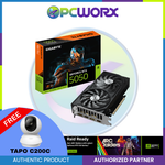 Gigabyte  NVIDIA® GeForce RTX™ 5050GV-N5050WF2OC-8GD WindForce OC 8GB GDDR6 GPU