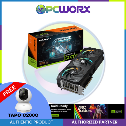 GIGABYTE NVIDIA® GeForce RTX™ 5070 Ti GAMING OC 16GB