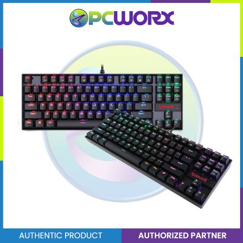 Redragon Kumara K552-2 RGB TKL Black Mechanical Keyboard Blue