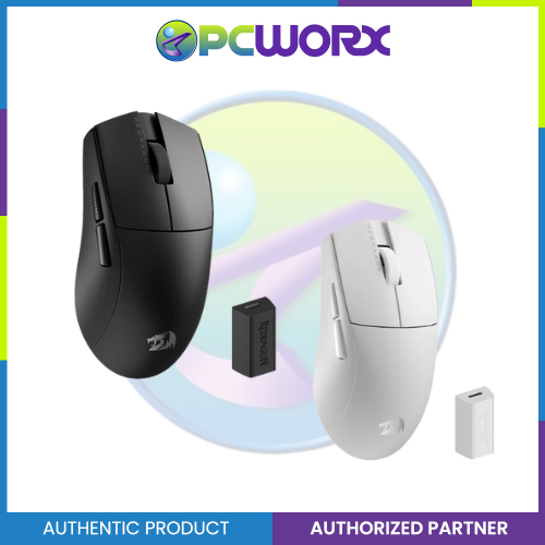 Redragon M916-WL King Wireless Light Gaming Mouse White/Black