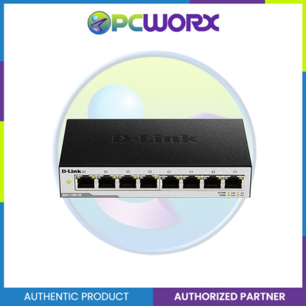 D-Link DGS-1100-08 8-Port EasySmart Gigabit Ethern