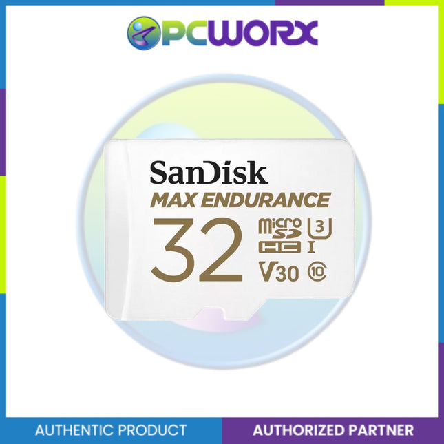 Sandisk SDSQQVR GN6IA Max Endurance Micro SD with Adapter