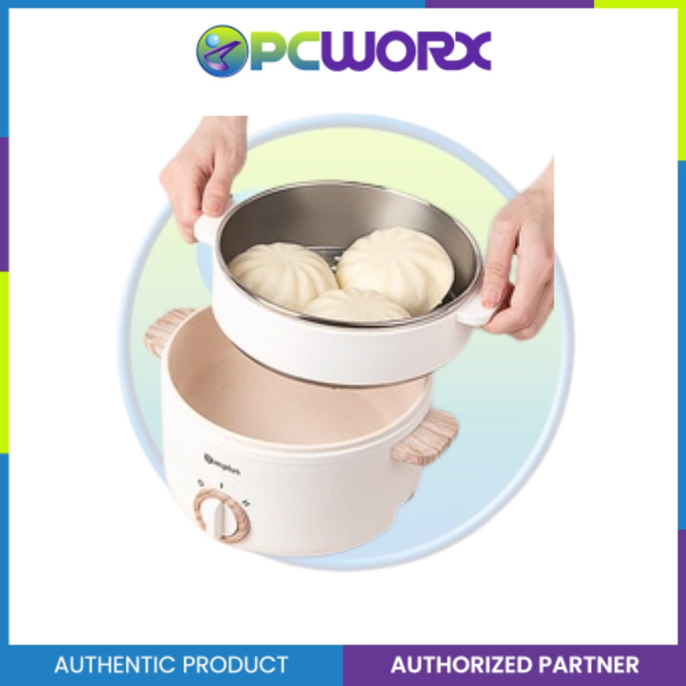 Simplus 1.5L Multi-Function Electric Cooker White