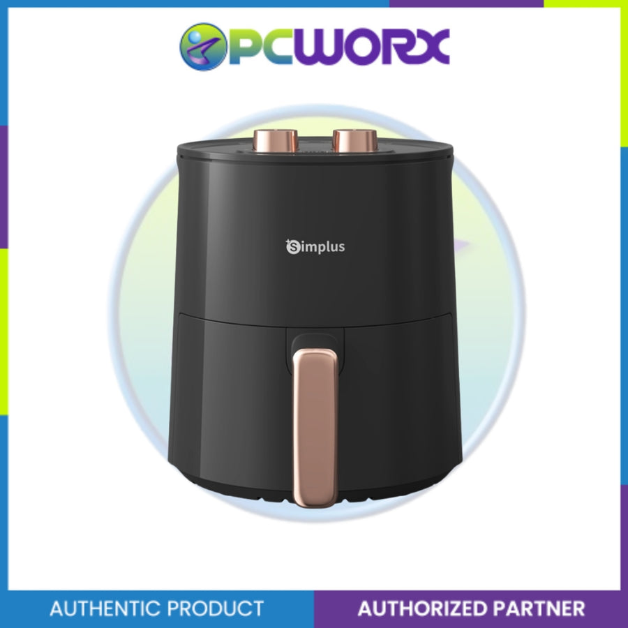 Simplus Air Fryer 4L Electric Fryer 2 Knobs Black – PCWORX