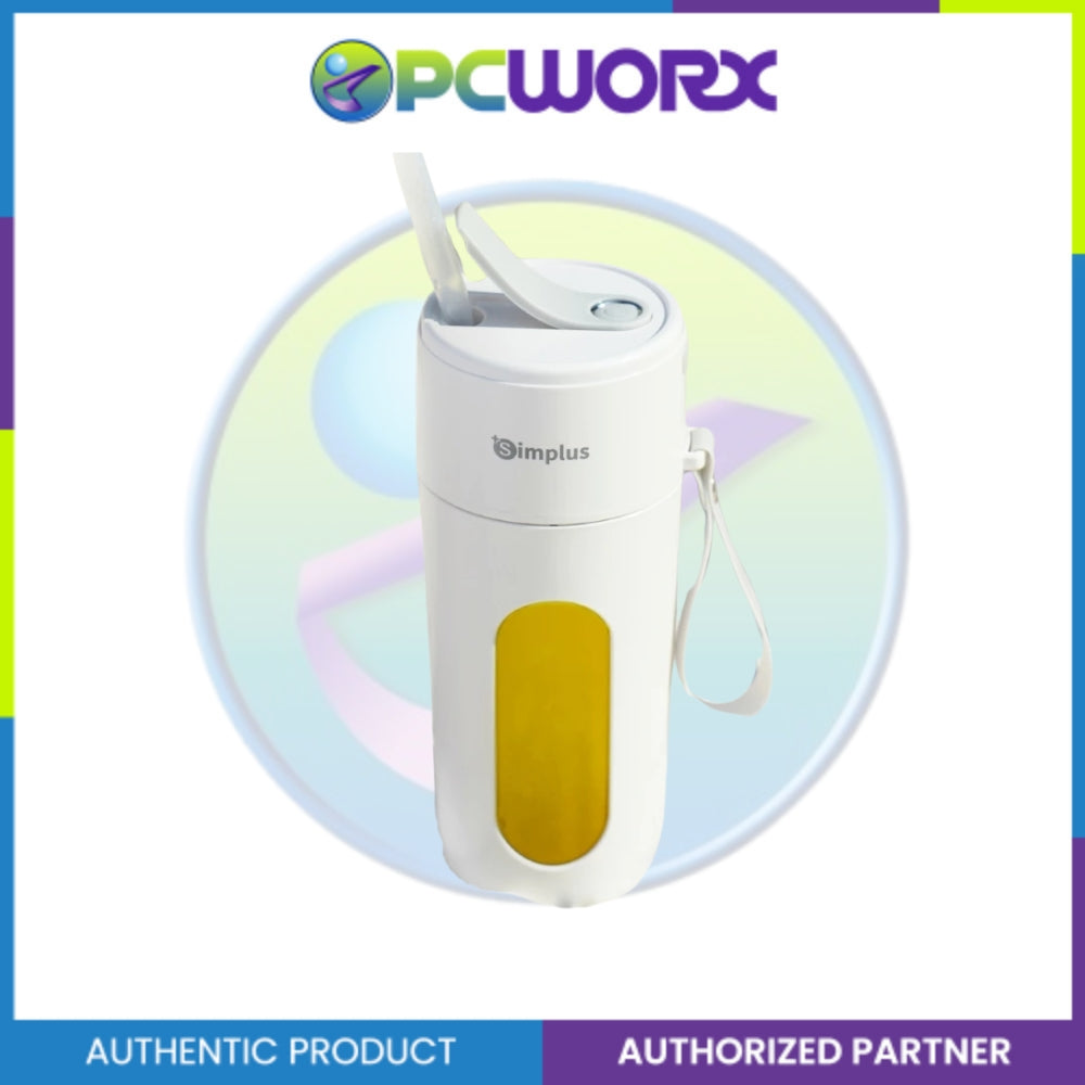 Simplus 400ml Portable Blender Juicer Large Battery White