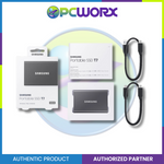 Samsung MU-PC1T0T/WW 1TB T7 USB 3.1 GEN 2 Portable SSD Titan Gray