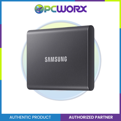 Samsung MU-PC1T0T/WW 1TB T7 USB 3.1 GEN 2 Portable SSD Titan Gray