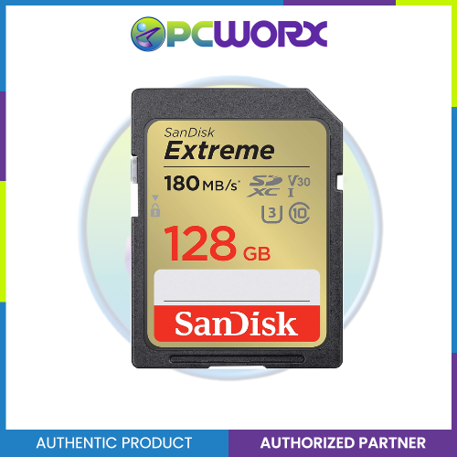Sandisk SDSDXVA-128G-GNCIN Extreme SD Card SDXC V30 C10
