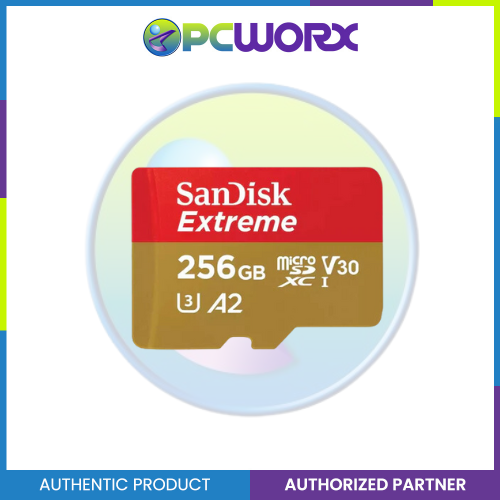 Sandisk SDSQXAV-256G-GN6MN 256GB Extreme Micro SD 190MB/s C10
