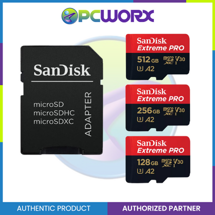 Sandisk SDSQXCD-128G/256gG512G-GN6MA Extreme Pro Micro SD 200MB/S / C10