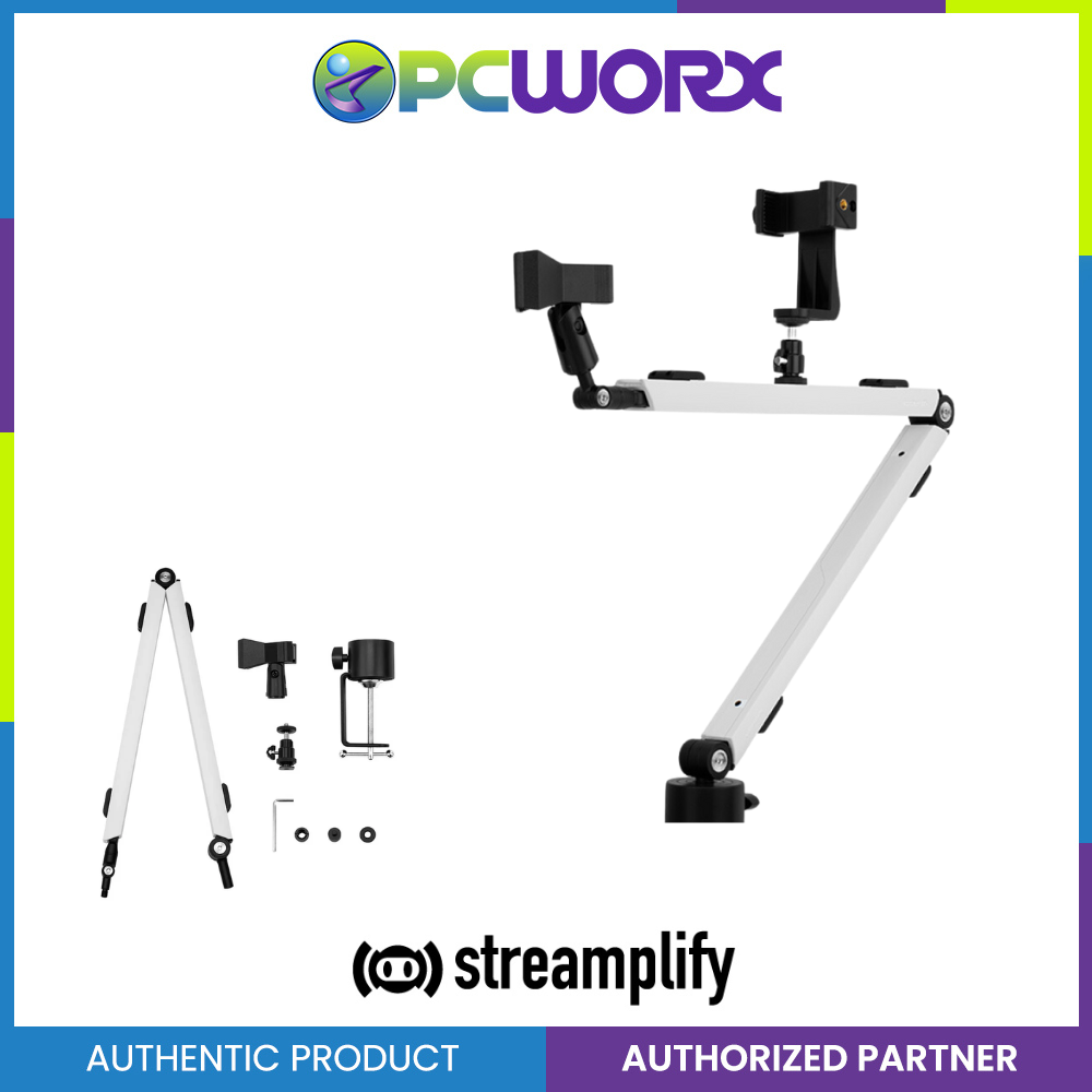 Streamplify MOUNT ARM-MIC-WH  Desk Mount White