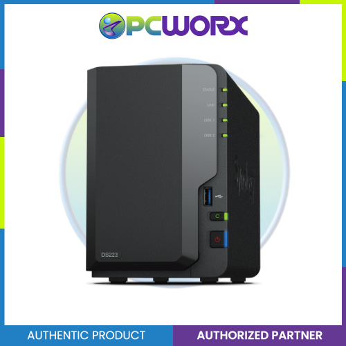 Synology DS223 2GB 2-Bay NAS