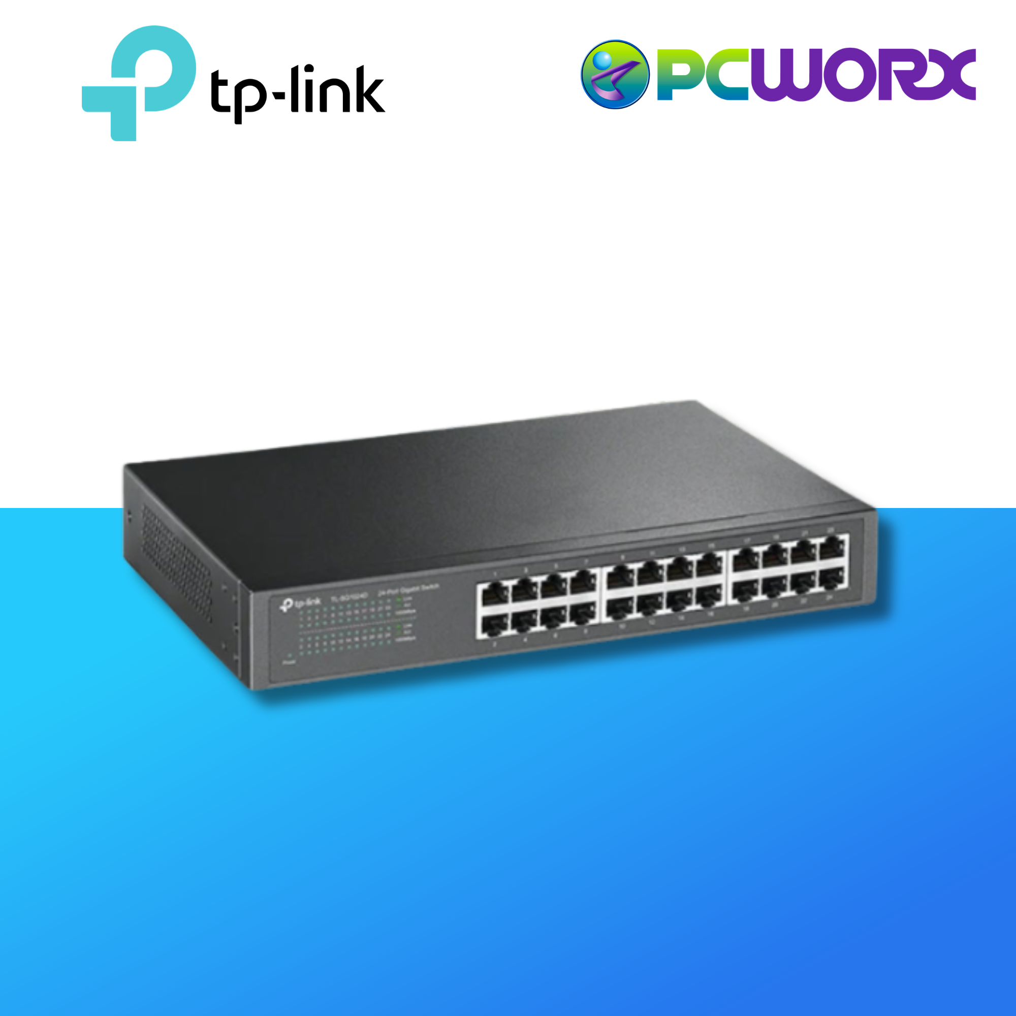 TP-Link TL-SG1024D 24 10/100/1000Mbps Ports Switch