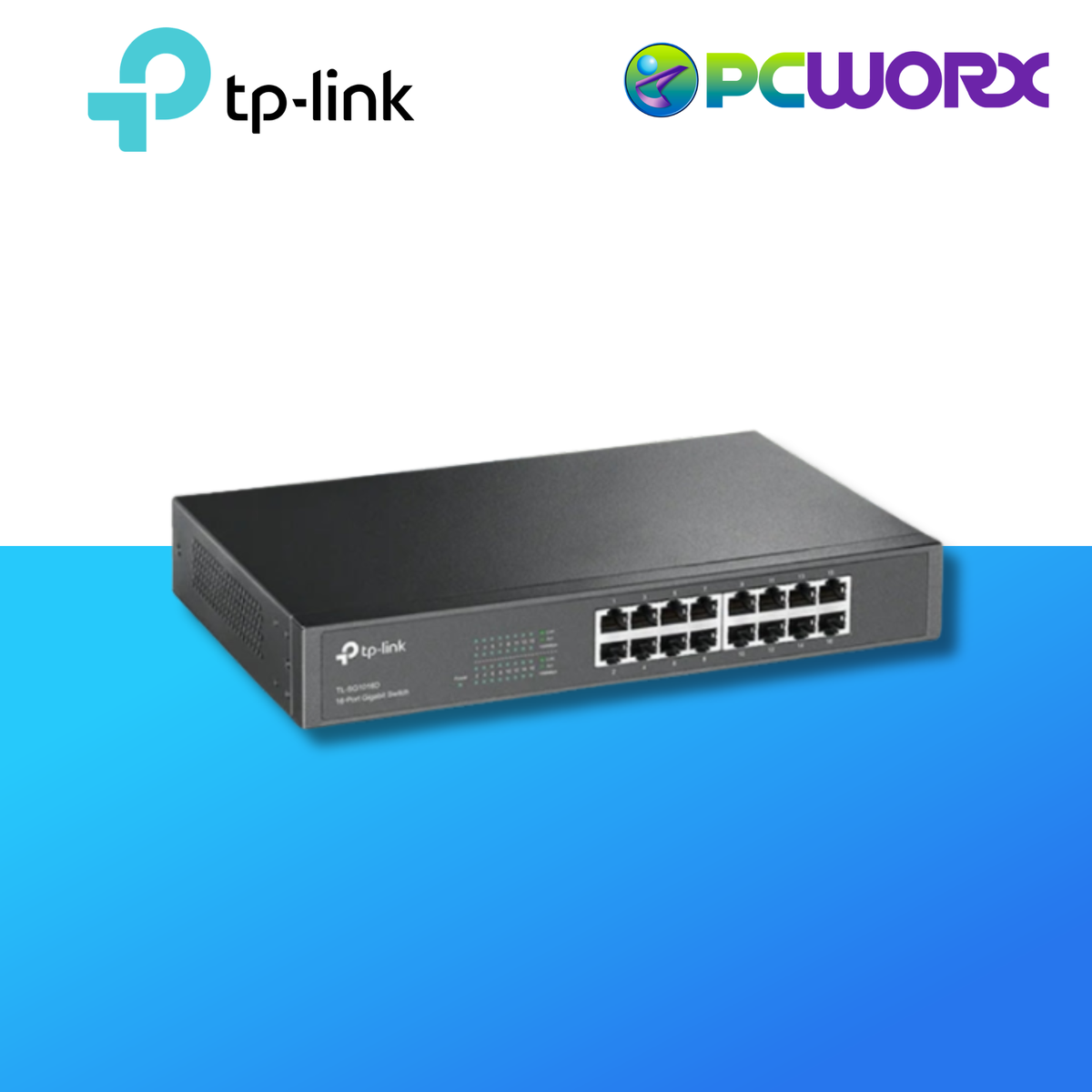 TP-Link TL-SG1016D 16port 10/100/1000Mbps Switch