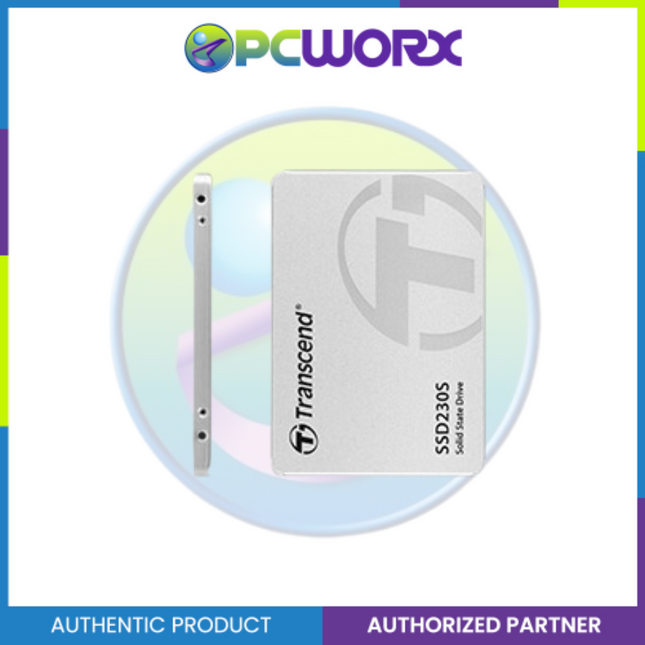 Transcend TS256GSSD230S 256GB 2.5" SSD230S SATA3 3D TLC Aluminum case