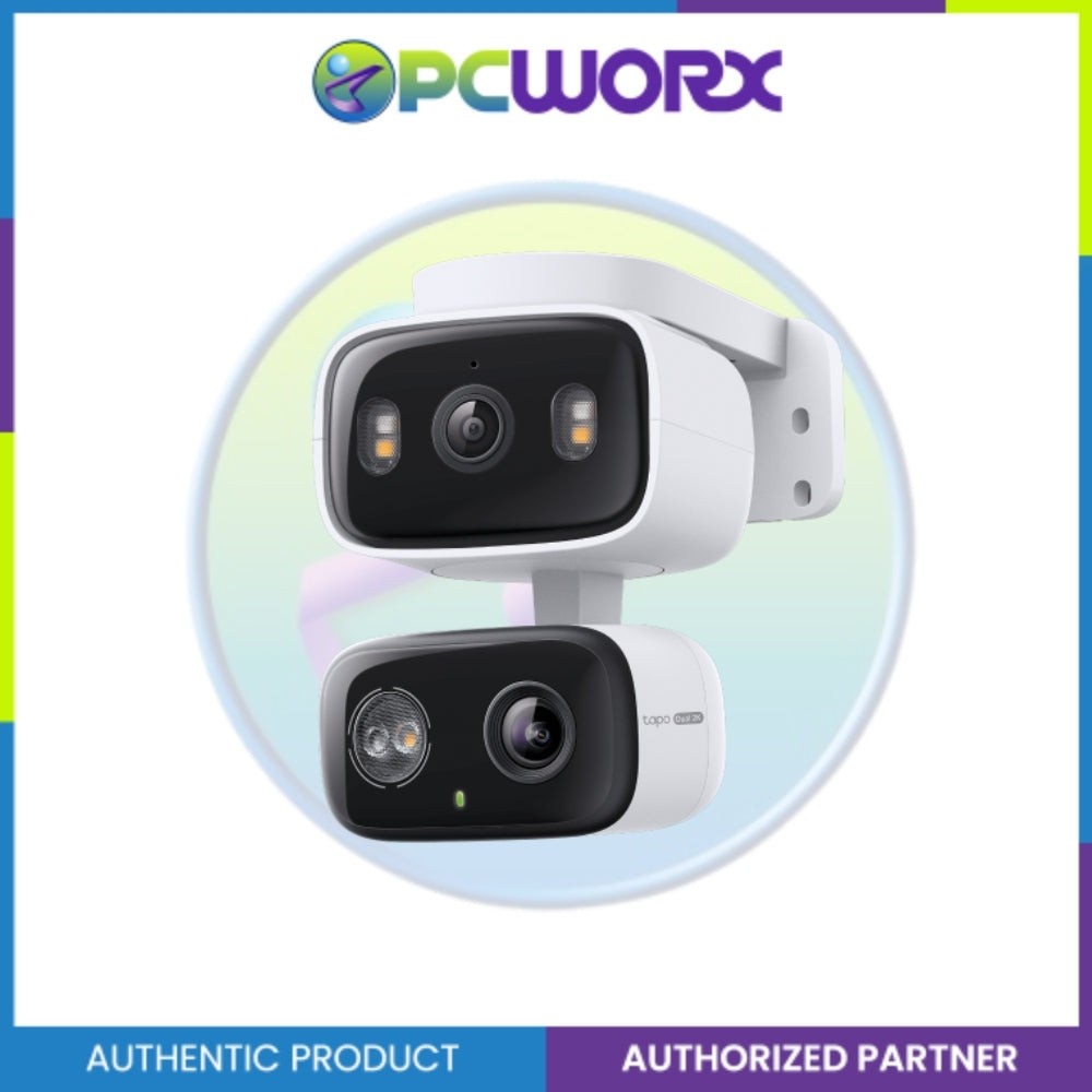 TP-Link Tapo C246D Indoor/Outdoor Dual Lens Pan/Tilt Security Camera