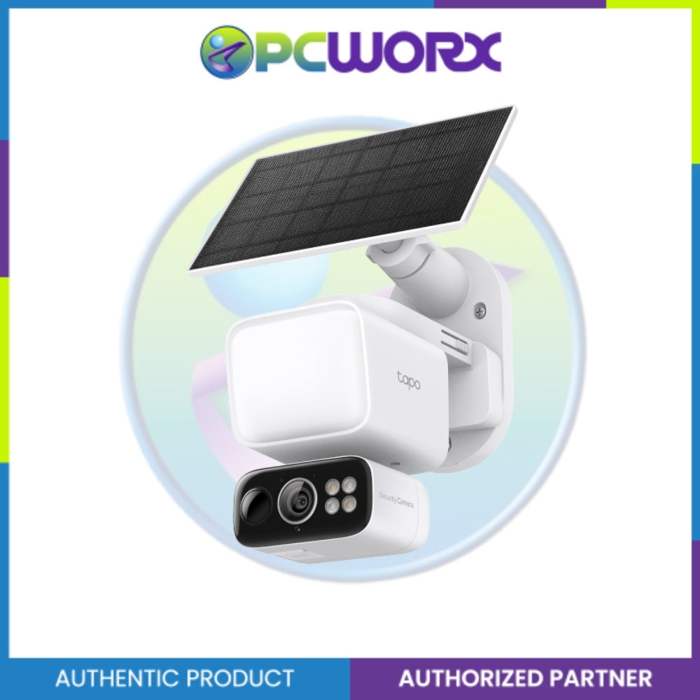 TP-Link Tapo C615F KIT Solar-Powered Floodlight Pan/Tilt Security Camera Kit