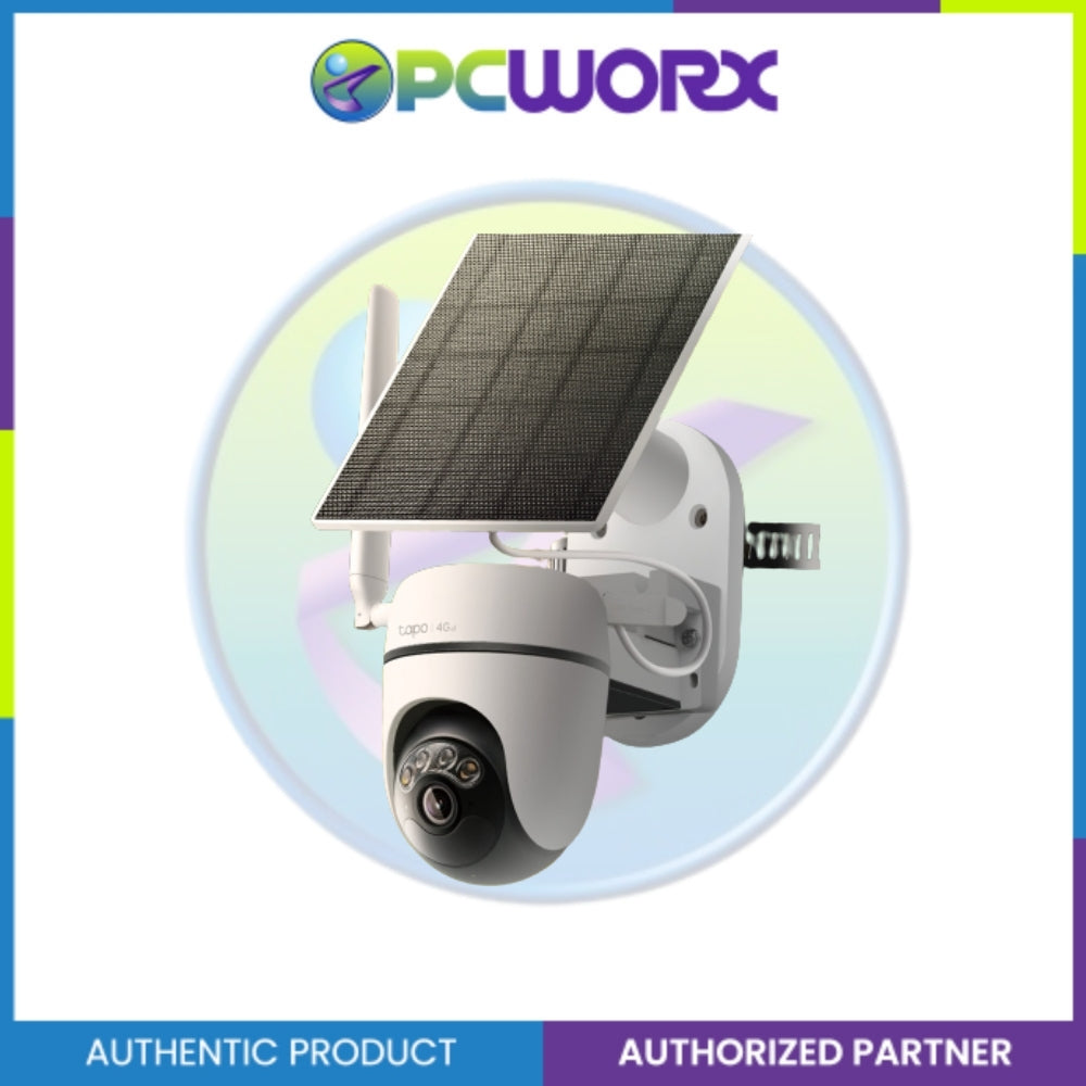 TP-Link Tapo C615G KIT Solar-Powered Pan/Tilt 4G LTE Security Camera Kit