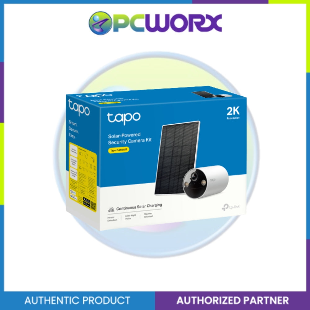 TP-Link Tapo C410 Solar-Powered Security Camera Kit