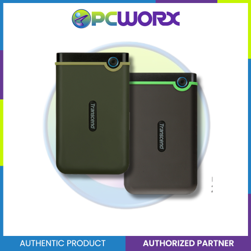 Transcend TS2TSJ25M3S Slim 2TB Portable Hard Drive