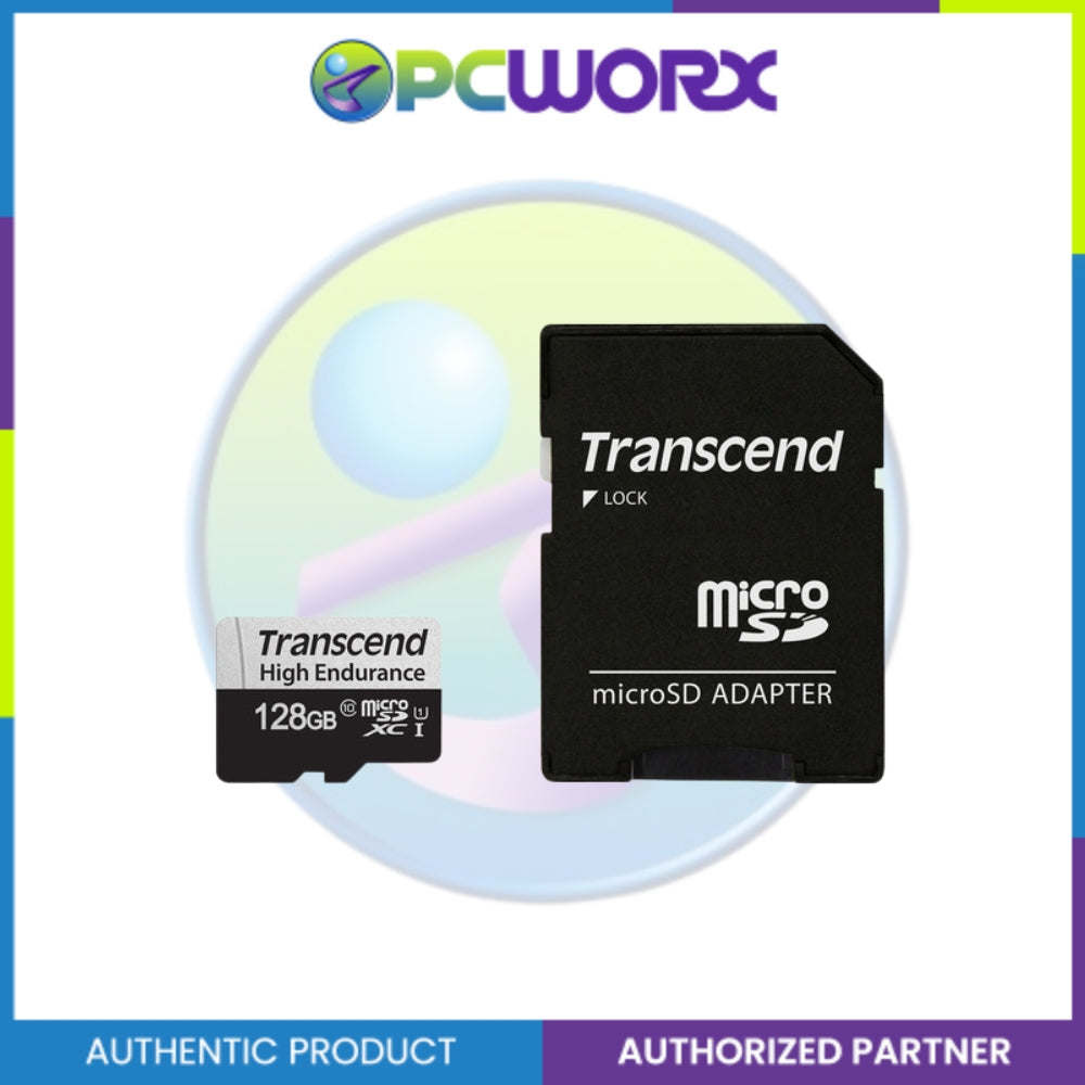 Transcend TS128GUSD350V 128GB UHS-I U1 Micro SD Memory Card