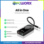 Ugreen CM129/40964 USB-A External Stereo Sound Adapter 15CM Black
