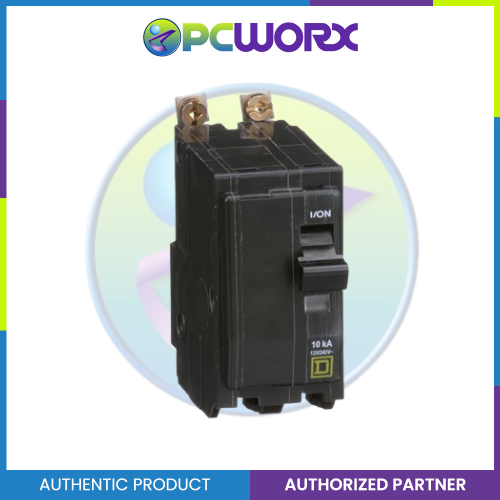 Schneider QOB UL 2-Pole 90A Bolt-On Miniature Circuit Breaker 120/240V 10kAIC QOB290