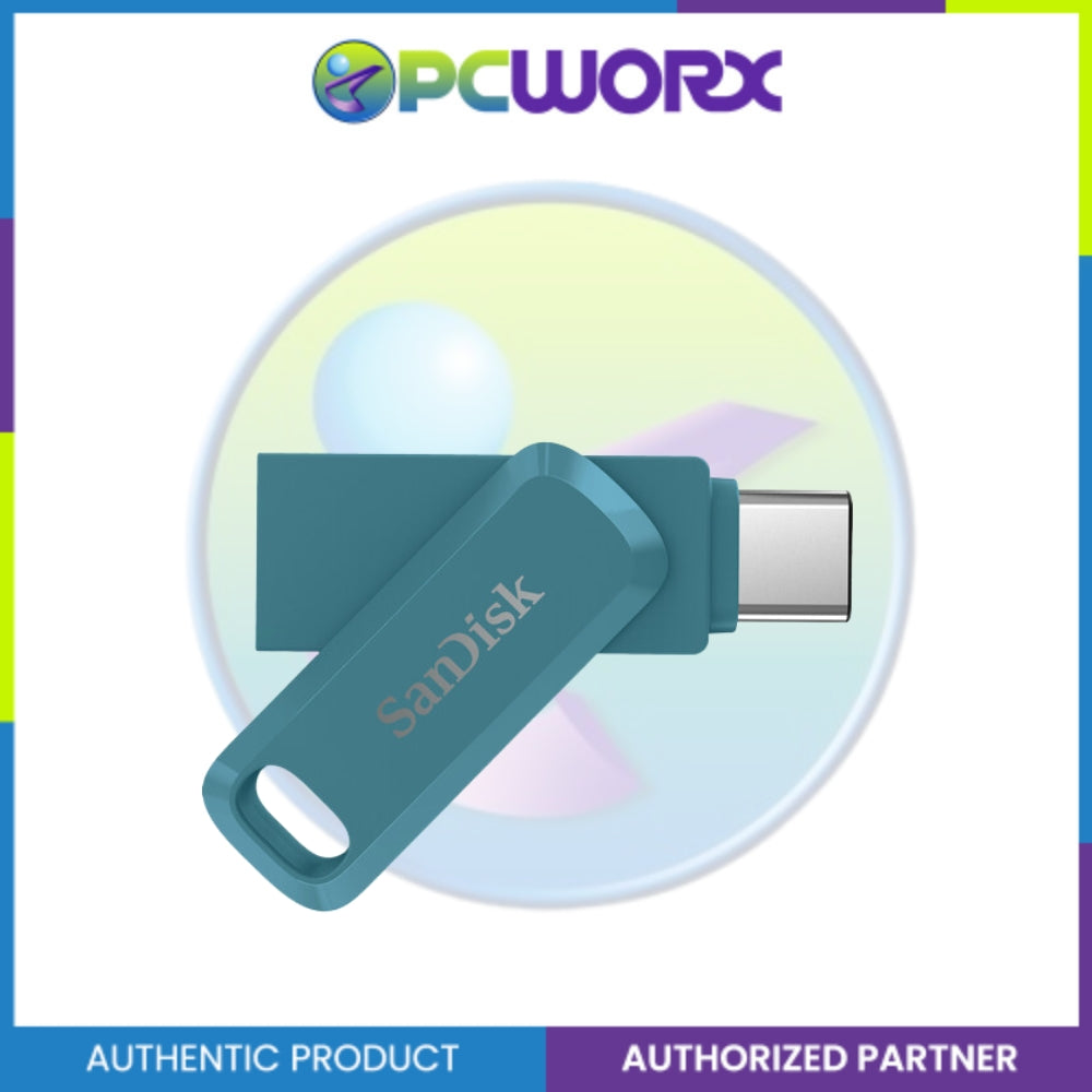 Sandisk SDDDC3-1T00-G46NBB 1TB Ultra Dual Drive Go Type C USB 3.2 Navagio Blue