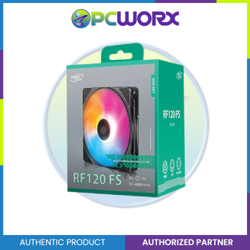 Deepcool Dp-Fled3-Rf120fs-3p Rf 120 Rgb 3 Chassis Fan