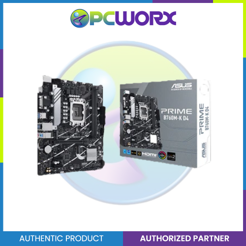 Asus Prime B760M-K D4 DDR4 LGA1700 m-ATX