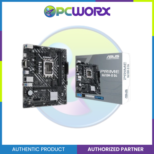 Asus Prime H610M-D D4 LGA1700 m-ATX